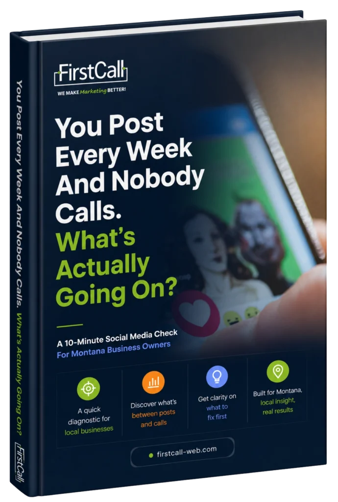 Cover of The Social Media Fix guide for Montana business owners