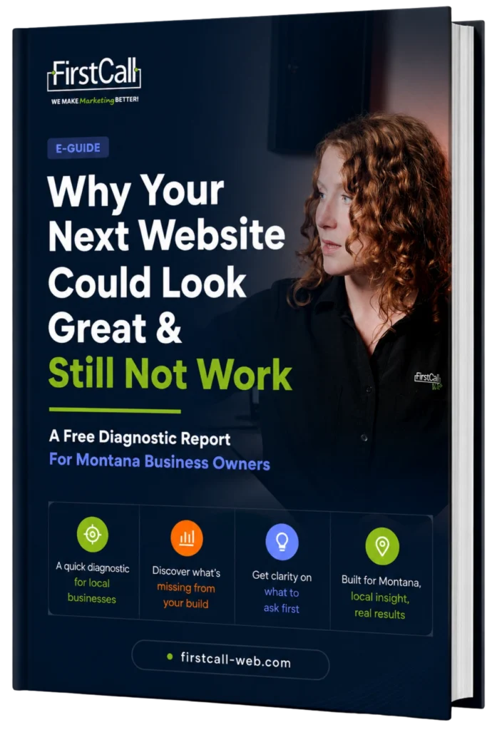 Cover of the Web Build Process Guide for Montana business owners