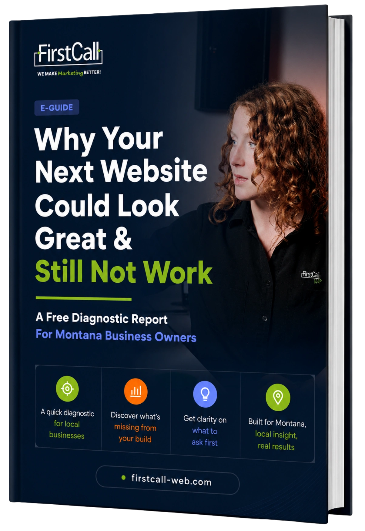 Cover of the Web Build Process Guide for Montana business owners